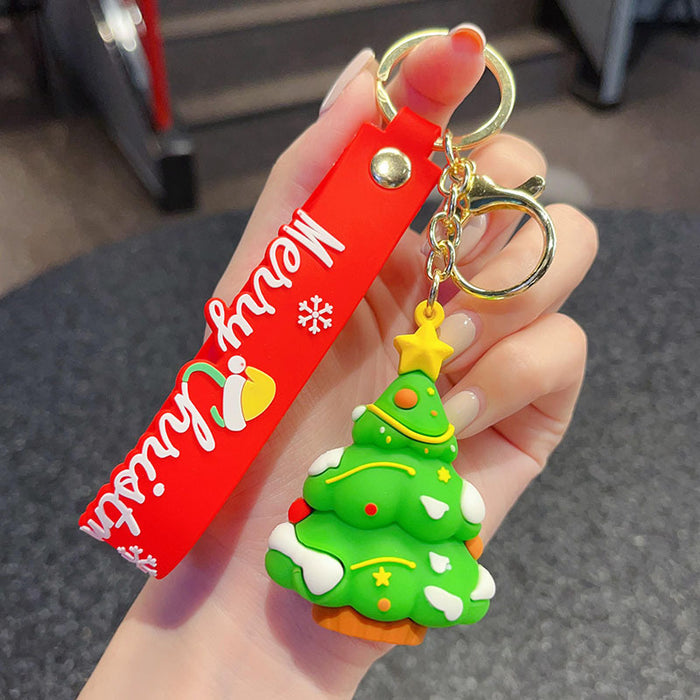 Wholesale Keychain Cute Christmas Tree Little Elk Christmas Socks