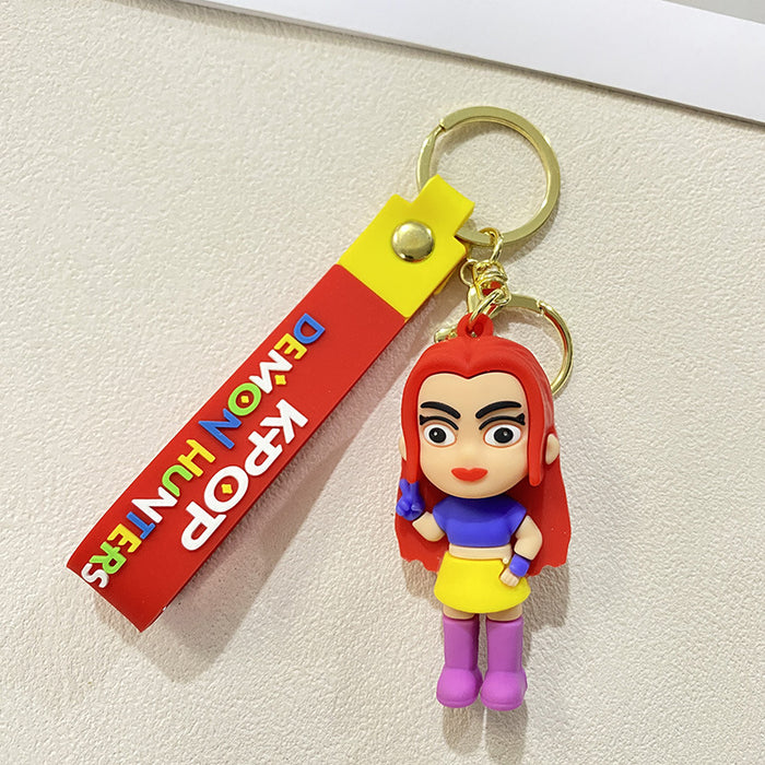 Wholesale KPOP anime-themed personalized character keychains
