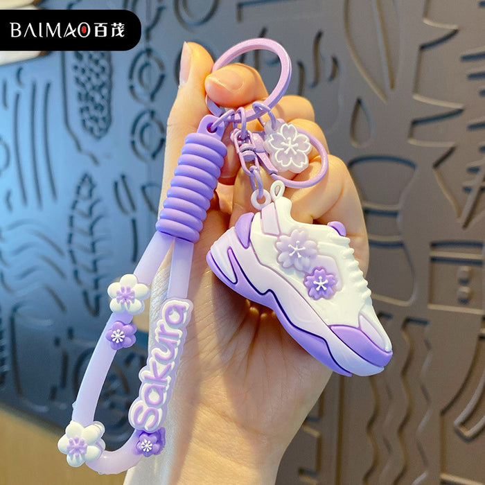 Wholesale Drip glue keychain pendant cartoon cute doll exquisite backpack drip glue keychain decoration