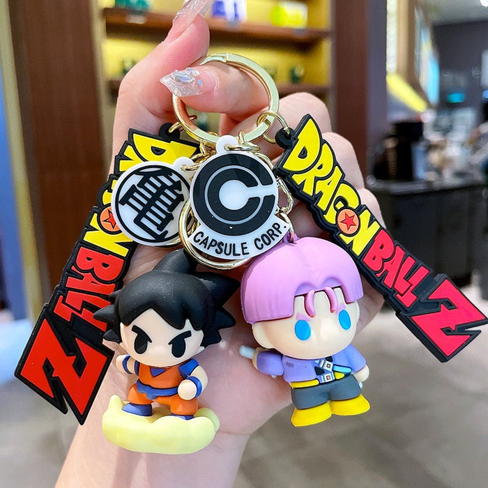 Wholesale Cartoon Three-dimensional Silicone Doll Keychain JDC-KC-MZL003