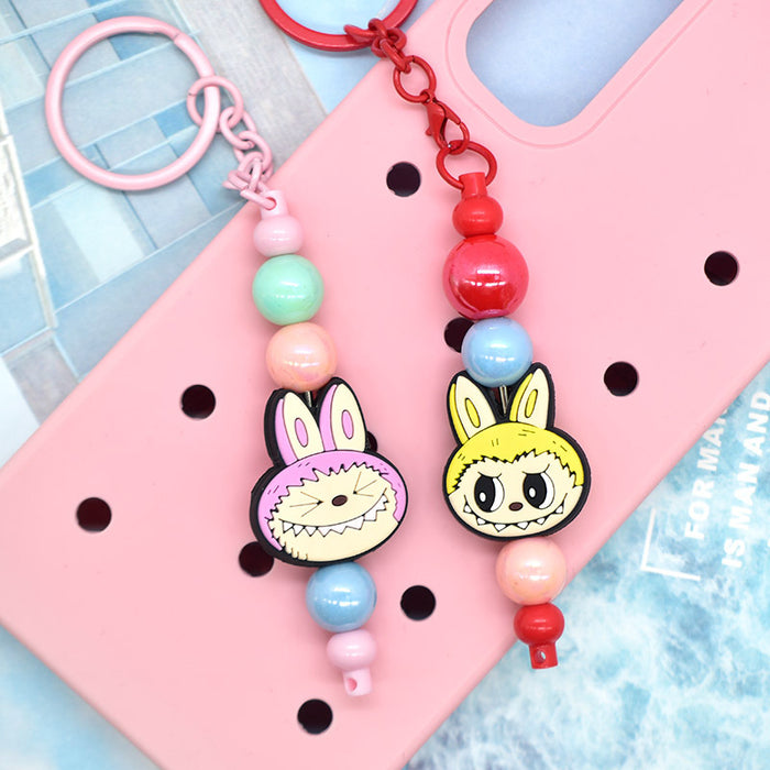 Wholesale 10pcs Cartoon bead pen beads PVC soft rubber loose bead jewelry accessories DIY ballpoint pen beads