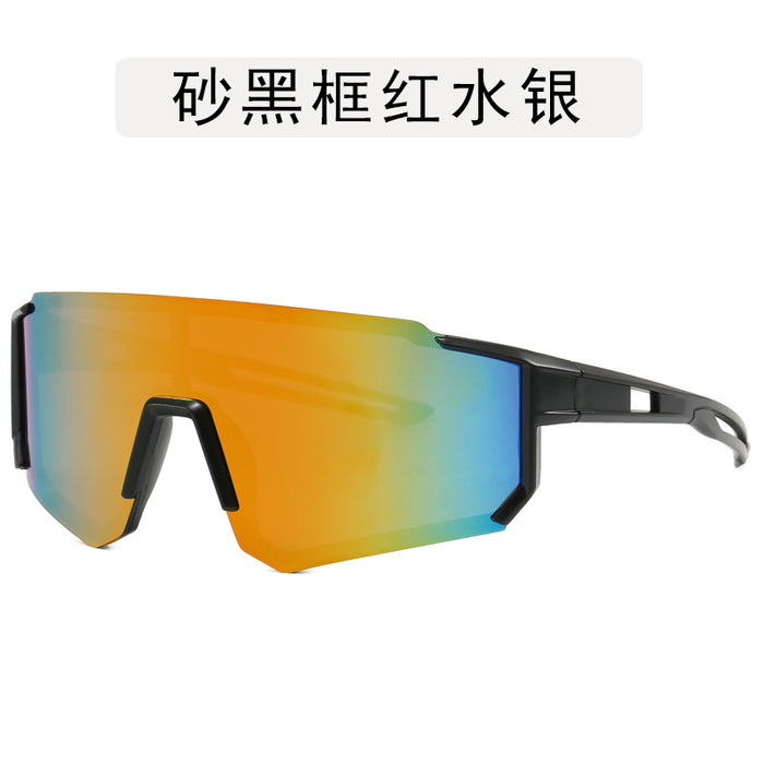 Wholesale Outdoor cycling, hiking sunglasses, fashionable glasses, sports sunglasses, integrated goggles