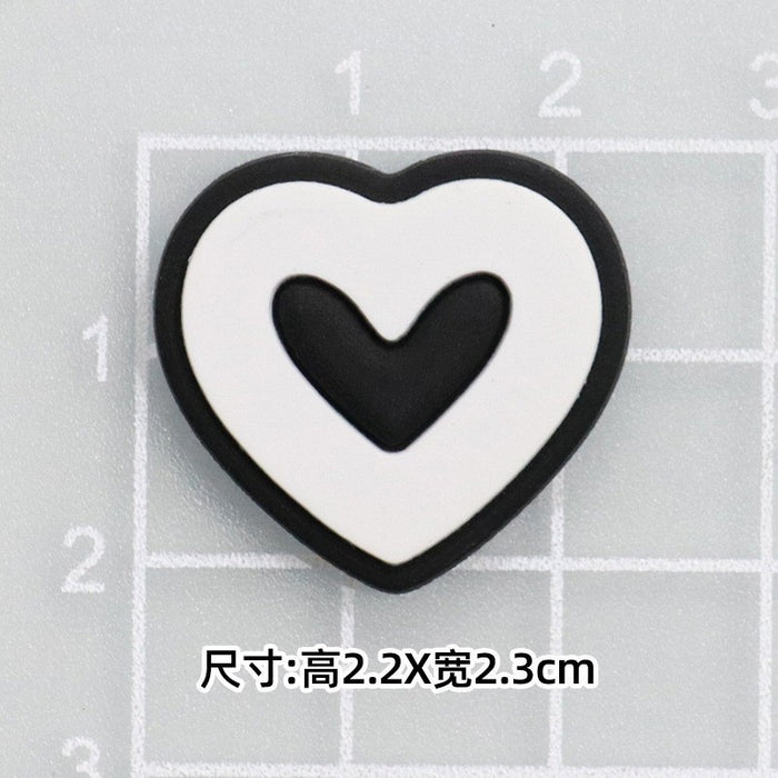 Wholesale 10pcs Soft rubber briquette elf silicone patch slippers buckle headset phone case airbag bracket refrigerator sticker accessories