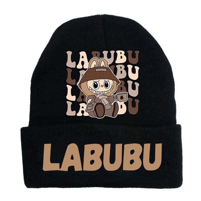 Wholesale Anime cartoon woolen hat knitted hat pullover outdoor warm