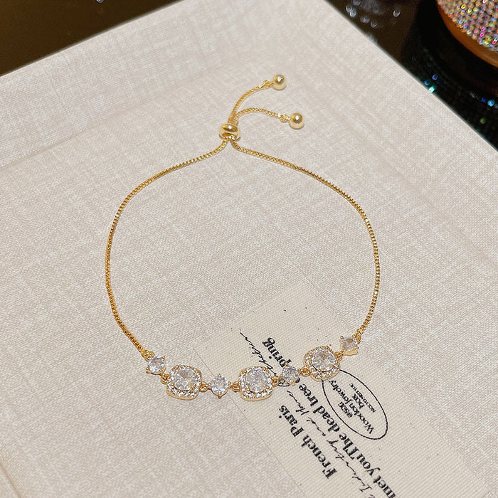 Wholesale Women's Sweet Zircon Bracelet