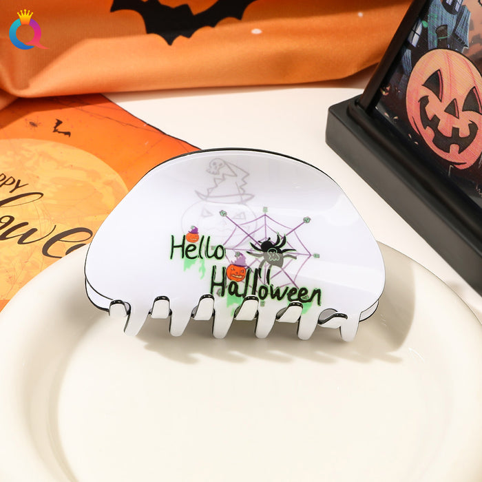 Wholesale Halloween Acrylic Hair Clip JDC-HC-Yiyue004