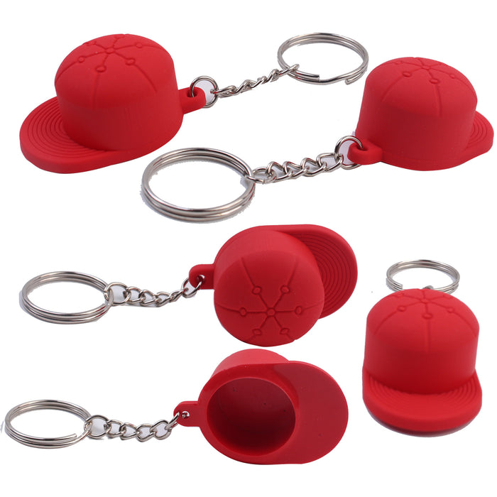 Wholesale Creative 3D Hat Keychain Pvc JDC-KC-MiLai015