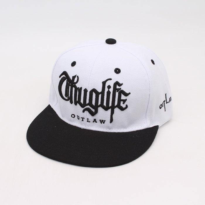 Wholesale Color-blocked letter embroidered hard-top baseball cap