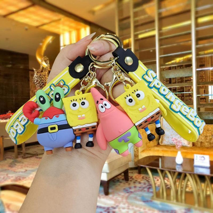 Wholesale Cartoon Doll Silicone Keychain JDC-KC-MingT057