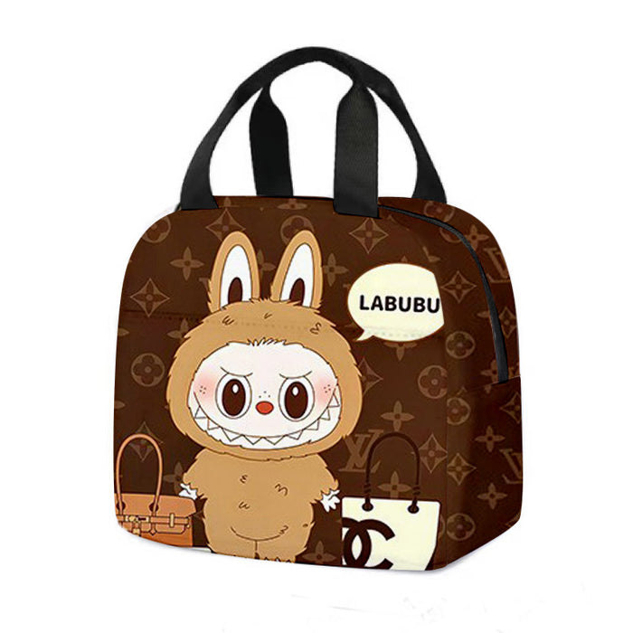 Wholesale Lunch Bag Cartoon Handbag Student Lunch Bag Aluminum Foil Insulated Meal Bag Lunch Box Bag