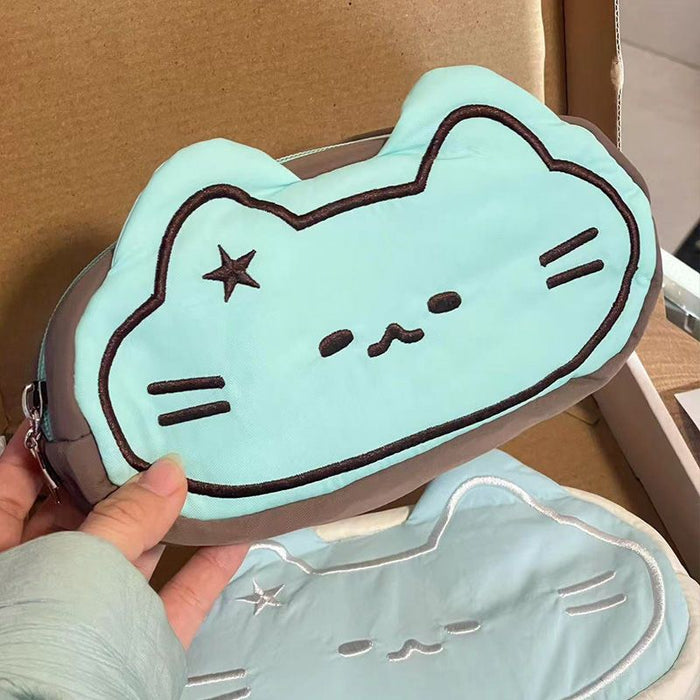 Wholesale Star Cat Large Capacity Pencil Bag