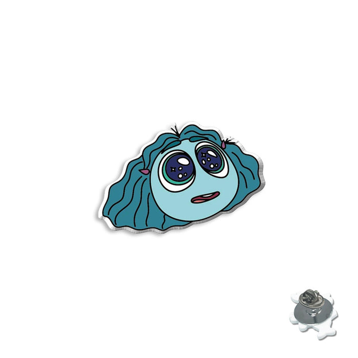 Wholesale brooch acrylic animation cute resin collar pin