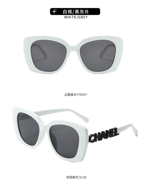 Wholesale Sunglasses, fashionable and high-end, women's retro trend, personalized sunglasses