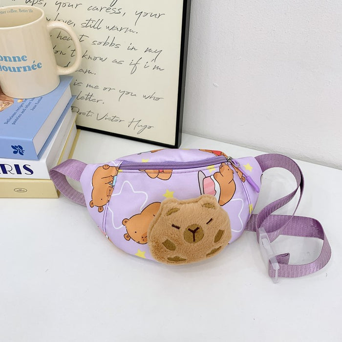 Wholesale Children's chest bag boy girl cute cartoon pendant change storage bag