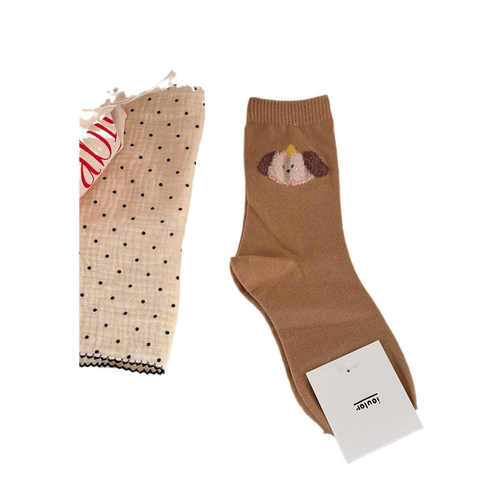 Wholesale Cartoon tube socks, sweat absorbing socks