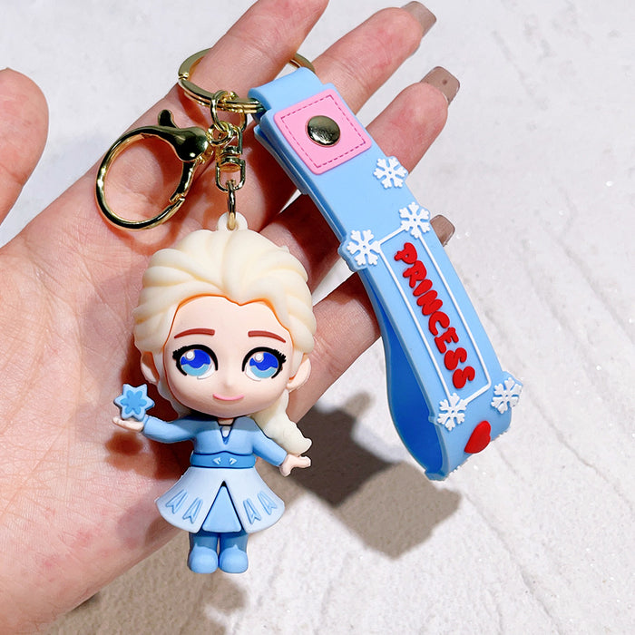 Wholesale Cartoon Silicone Doll Keychain JDC-KC-QiChao030