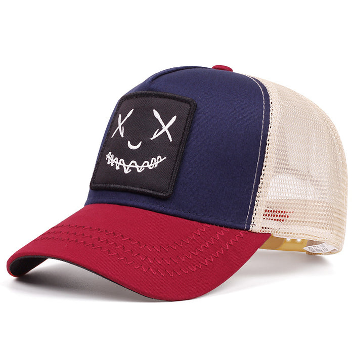 Wholesale Embroidered Smiley Baseball Hat Sun Hat