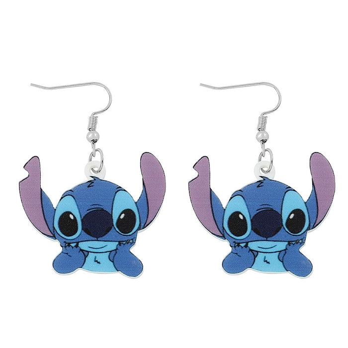 Wholesale Cartoon Creative Anime Earrings Pendant