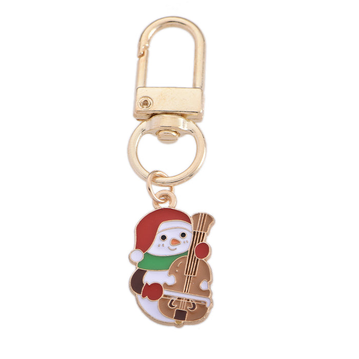 Wholesale Christmas Keychain, Cute Cartos Tree Key Pendants, New Year Gifts, Bag Accessories