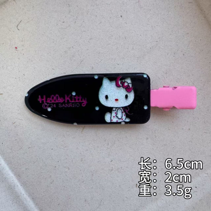 Wholesale Cartoon polka dot hair clip, bangs clip, edge clip, simple and versatile hair accessory