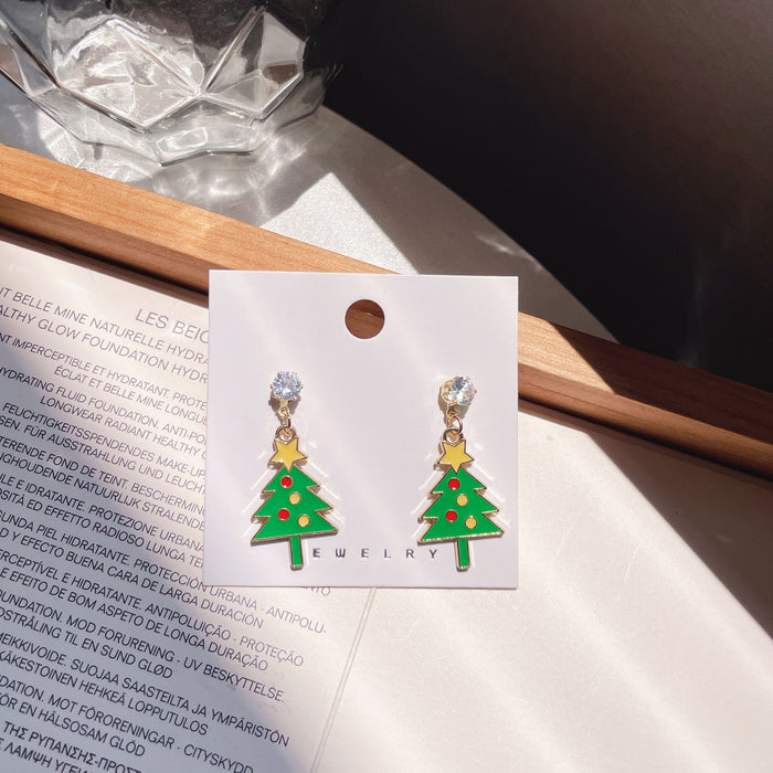 Wholesale Christmas Cute Cartoon Earrings