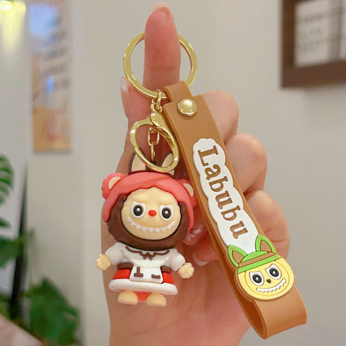Wholesale Little Sheep Keychain Silicone Doll Pendant Keychain Accessory Small Gift Hanging Ornament