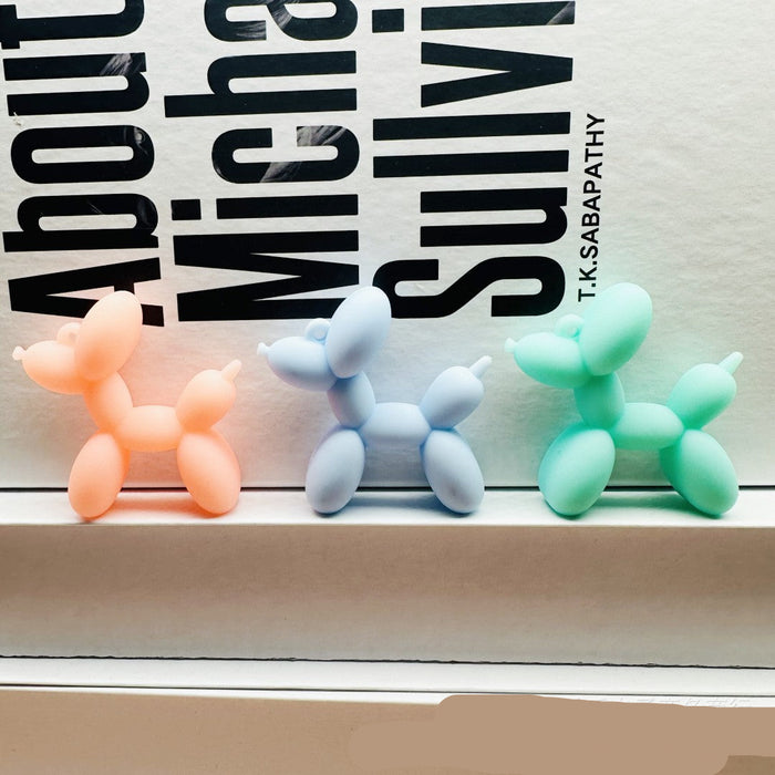 Wholesale Cartoon balloon dog keychain  bag pendant room decoration car ornaments doll accessories