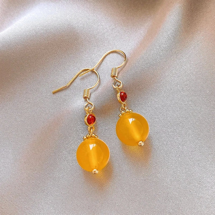 Wholesale Small niche circular earrings, new earrings, light luxury, high-end, elegant temperament