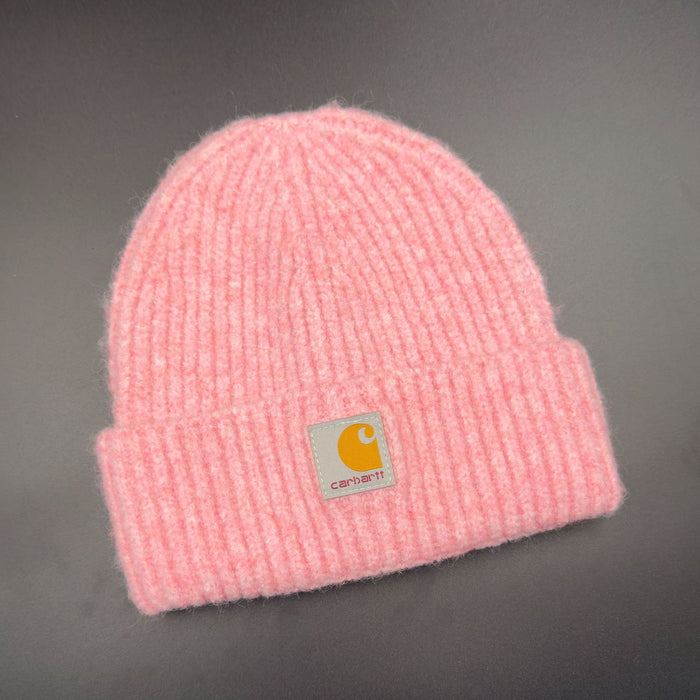 Wholesale Simple Warm Striped Knitted Hat