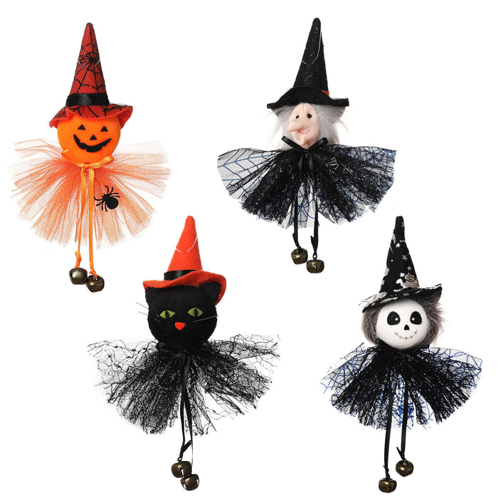 Wholesale Decoration Party Bar Decoration Pumpkin Ghost Witch Black Cat Pendant y Witch Pendant