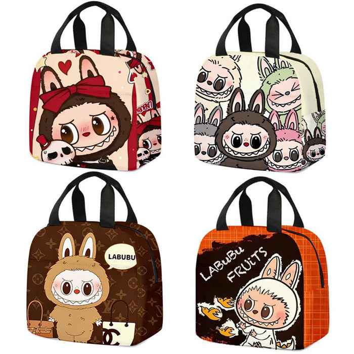 Wholesale Lunch Bag Cartoon Handbag Student Lunch Bag Aluminum Foil Insulated Meal Bag Lunch Box Bag
