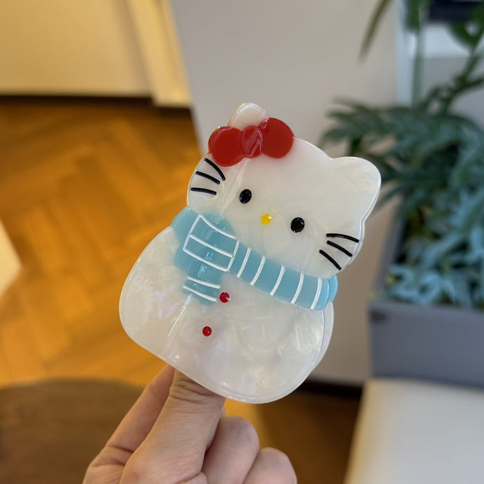 Wholesale Acetic Acid Simple Cartoon Animation Hair Clips