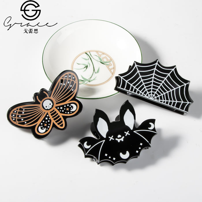 Wholesale   Web Bat Claw Hair Clip For Women Handmade Acrylic Fashion Hair Accessory Chic Gift