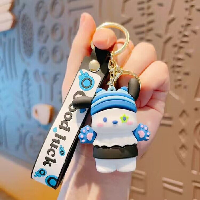 Wholesale   Cartoon Keychain  Doll Pendant Car Key Chain Bag Hanging Small Gift