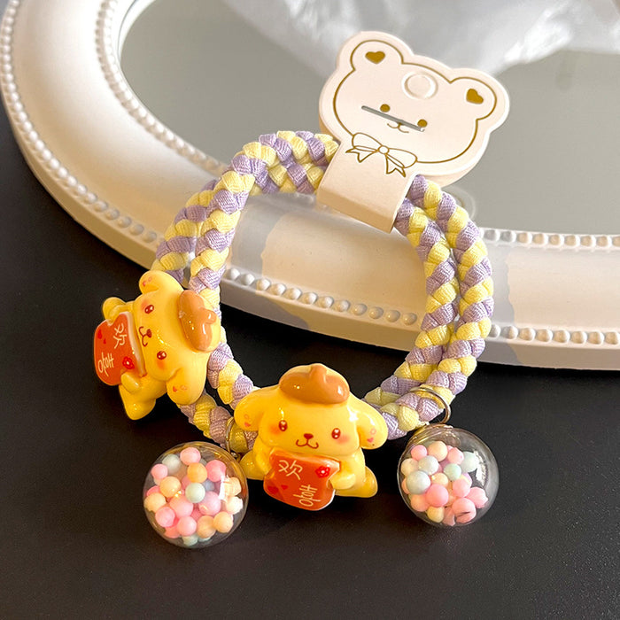 Wholesale Cartoon Braided Children Plastic Hair Band JDC-HS-Leiyang002