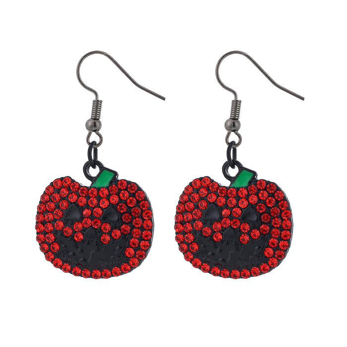 Wholesale -themed full rhinestone earrings
