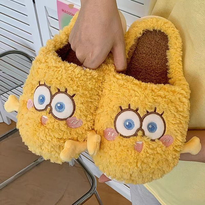 Wholesale Winter Cartoon Cute Warm Furry Slippers JDC-SP-JiaH004