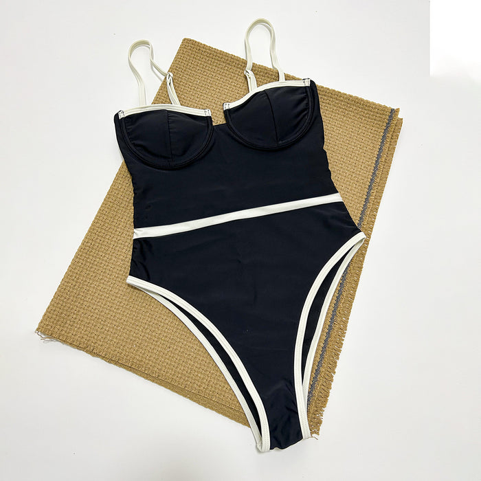 Wholesale One-piece swimsuit, bikini patchwork swimsuit
