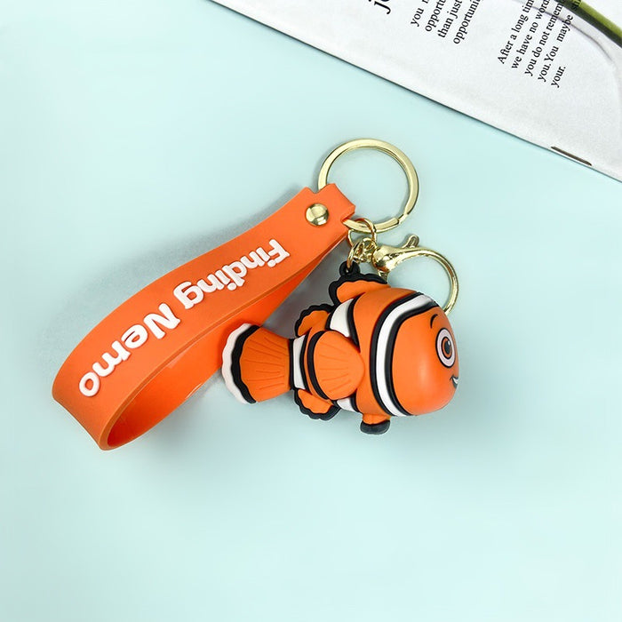 Wholesale Creative Cartoon Cute PVC Keychains JDC-KC-JinB009