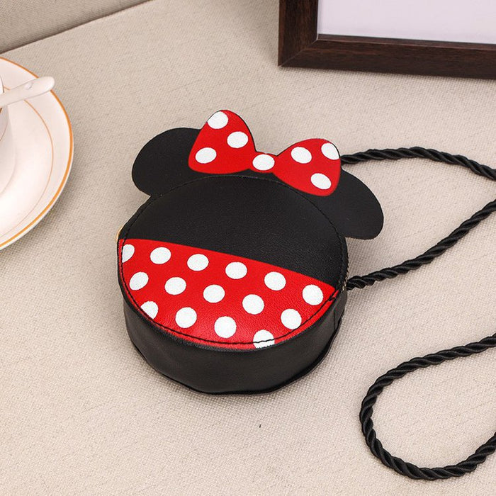 Wholesale New children's zero wallet cartoon diagonal cross small bag