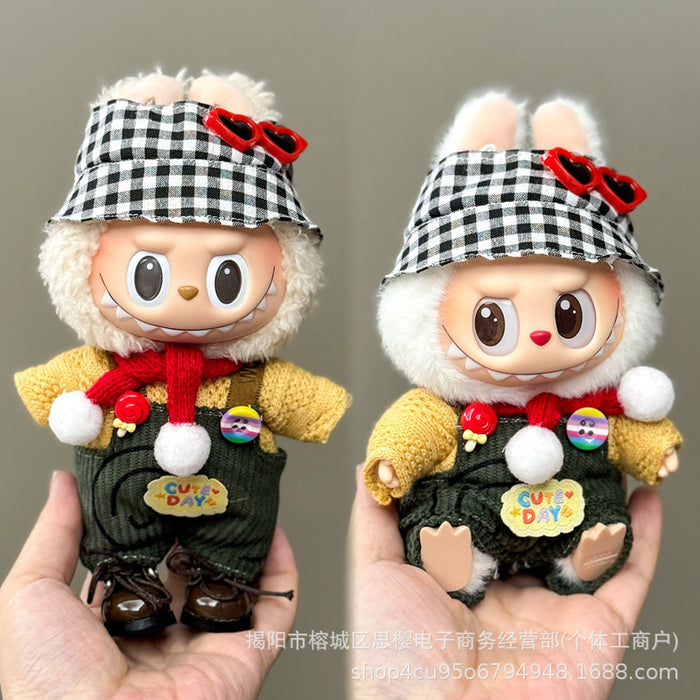 Wholesale 17cm Cartoon Doll Clothes Set