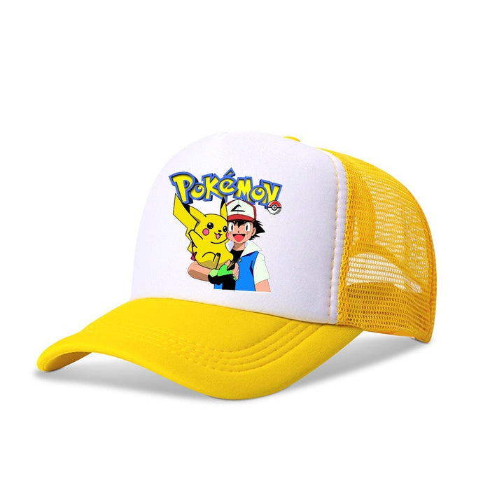 Wholesale Cartoon Baseball Cap Mesh Breathable Dome Hat Hip Hop Sports Cap