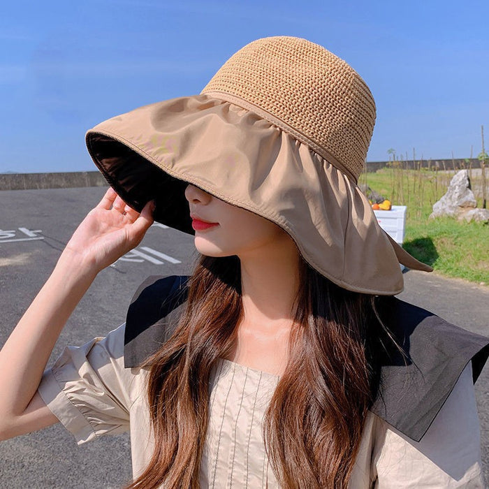 Wholesale Hat Colored Glue Sunshade and Sunscreen Hat Fisherman Hat
