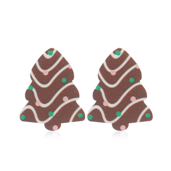 Wholesale Light luxury Christmas earrings earrings for women,  design sense niche fashion earrings