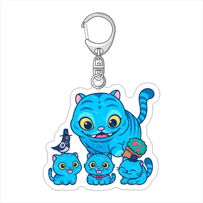 Wholesale K-POP Anime peripheral cute acrylic keychain