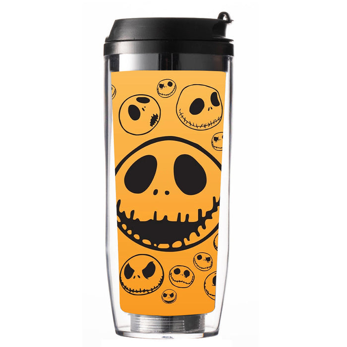 Wholesale Halloween Double Layer Plastic Straw Cup JDC-CUP-WuDuomei002