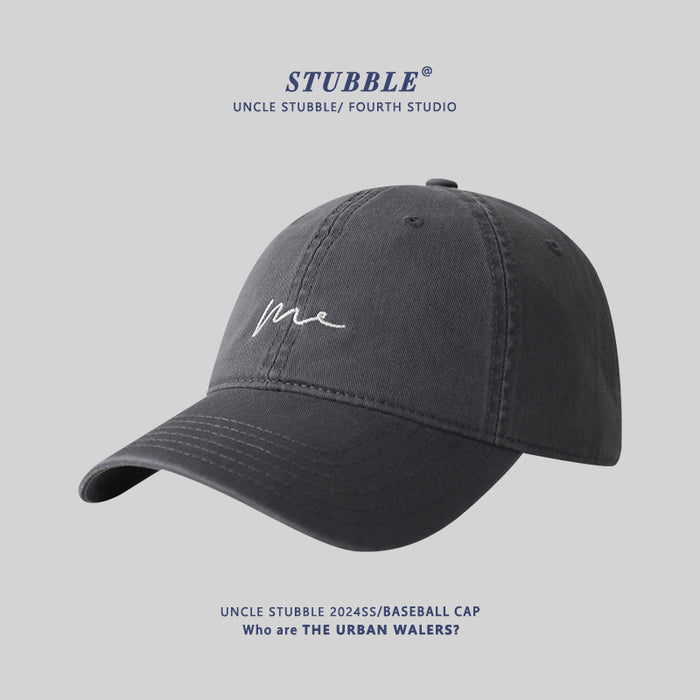 Wholesale New baseball cap with simple and versatile design for men and women, featuring a stylish duckbill tongue hat