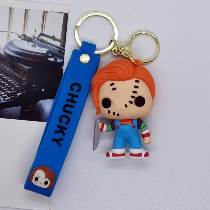 Wholesale Cartoon Christmas Keychain Pendant Car Keychain Accessories Gift