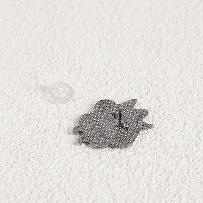 Wholesale Cute Cartoon Brooches Creative Metal Decorations Accessories Clothing Pendants Jewelry