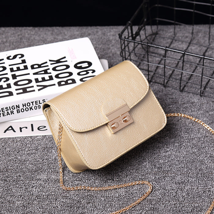 Wholesale PU Shoulder Chain Small Square Bag JDC-SD-XiangLaier005